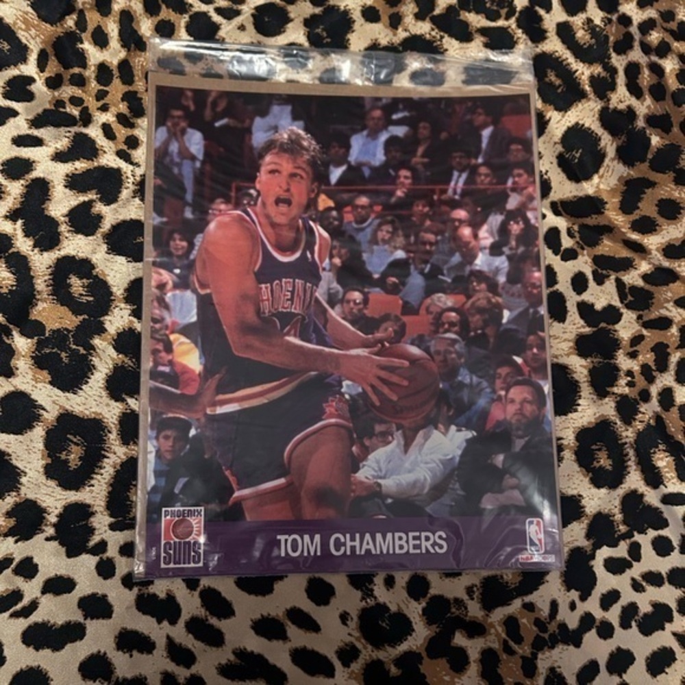 Tom Chambers- NBA Hoops Action Photo 8 x 10 Glossy Print